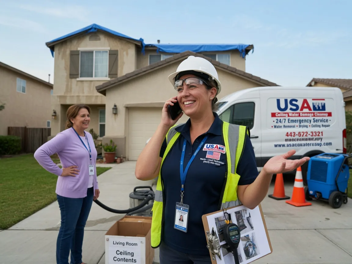 Ceiling Water Damage Restoration Caruthers, CA FAQs